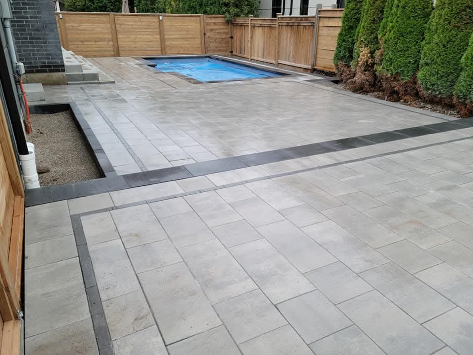 Interlock Patio & Pool Deck Installation